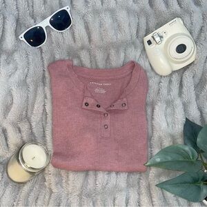 Pink Short Sleeve Tee from American Eagle